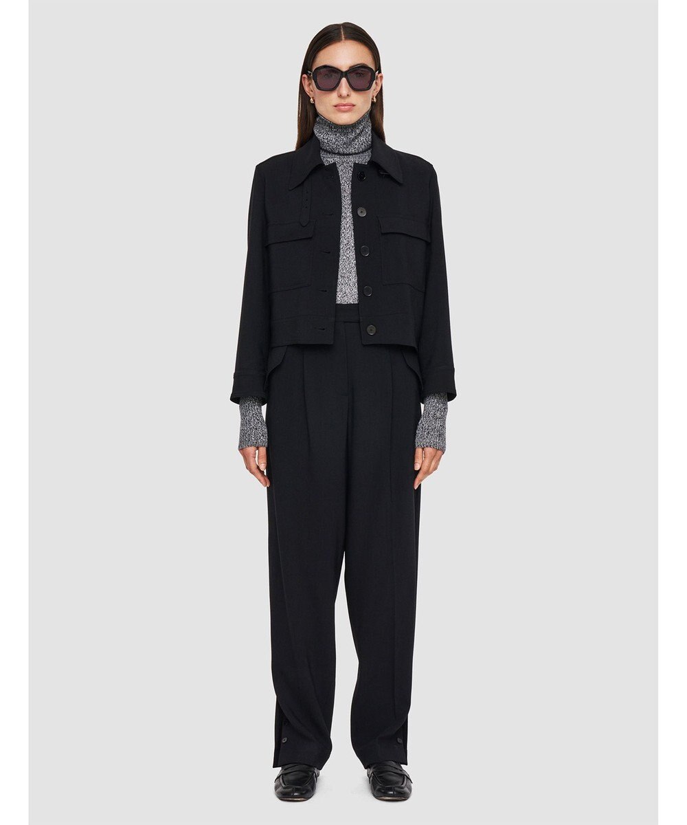 JOSEPH フルイドツイル　ショートジャケット 