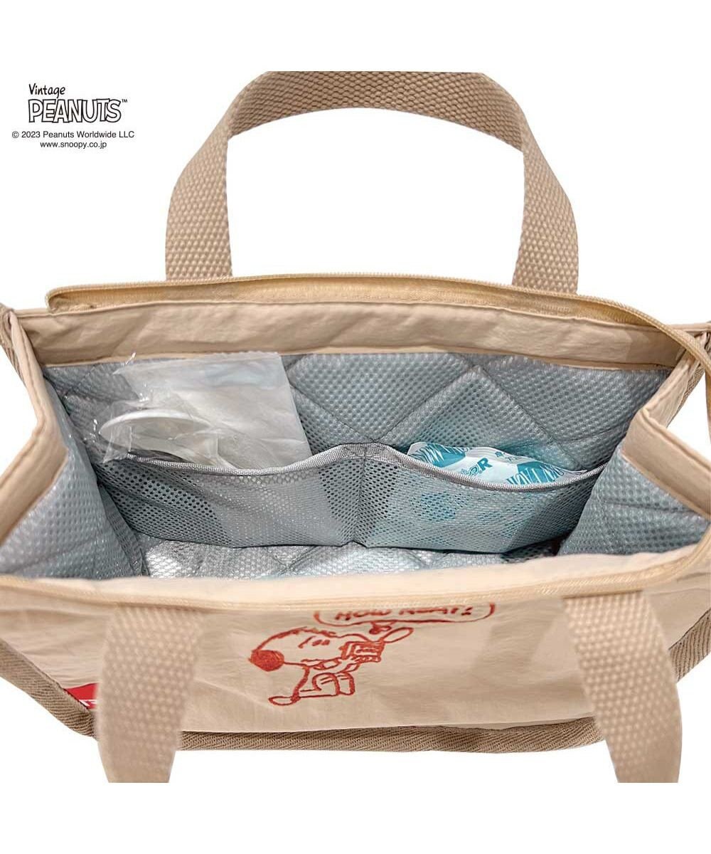 ROOTOTE 8317【スヌーピー:簡易保冷】IP.サーモキーパー.デリ.ピーナッツ-8G 