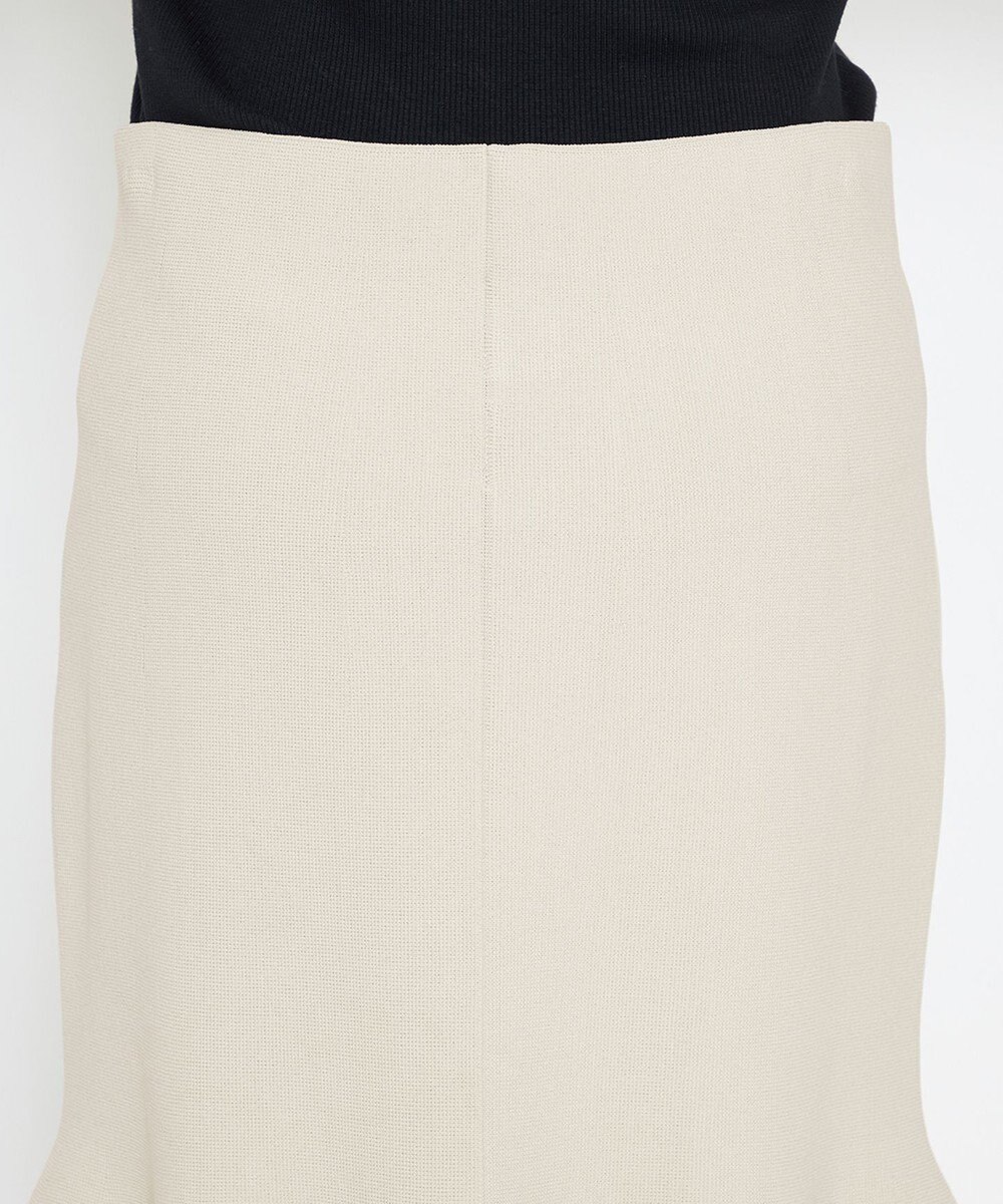 uncrave 【洗える】スムースニット ミニスカート（uncrave WHITE） 