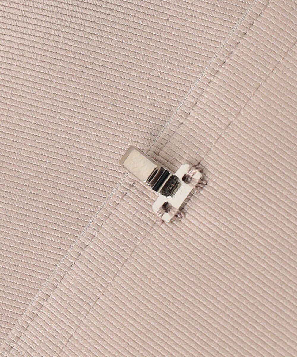 自由区 【ご好評につき追加生産・洗える】グログランノーカラー ジャケット 