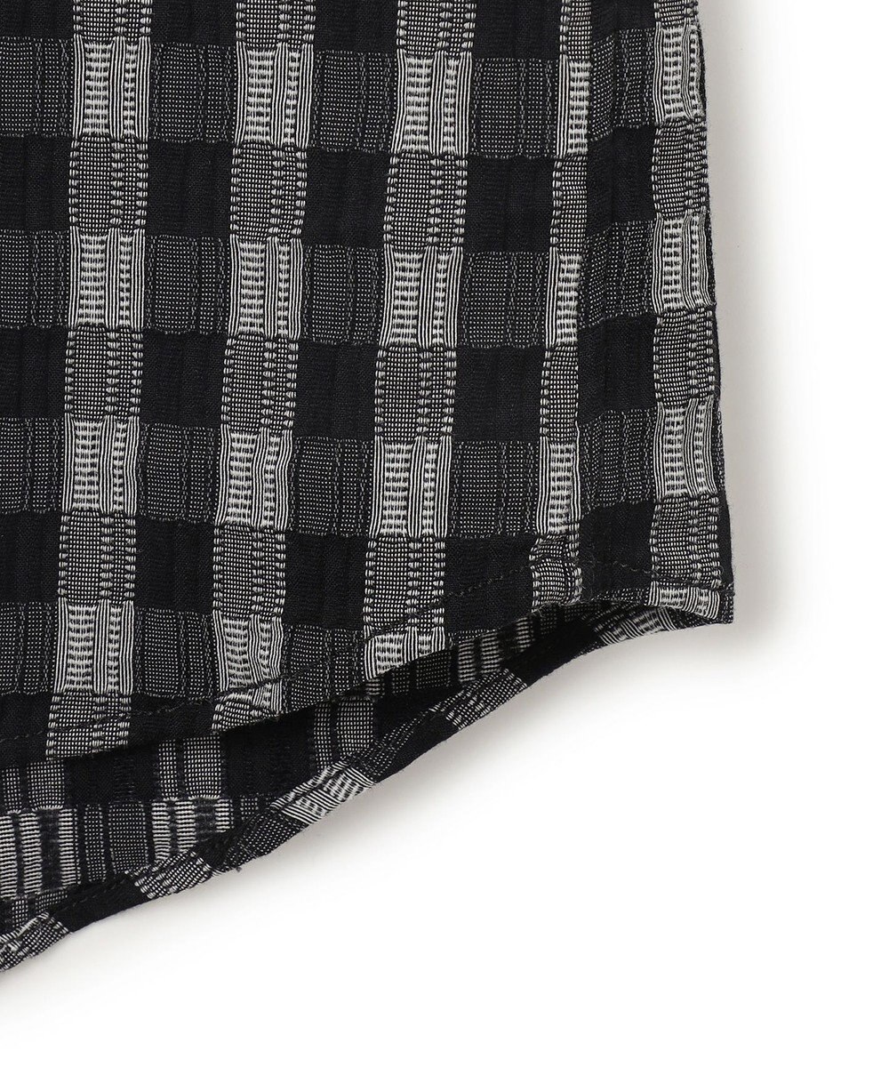 JOSEPH HOMME 新柄【オリジナル素材】ギンガムシャンブレーストレッチ　レギュラーカラーシャツ 