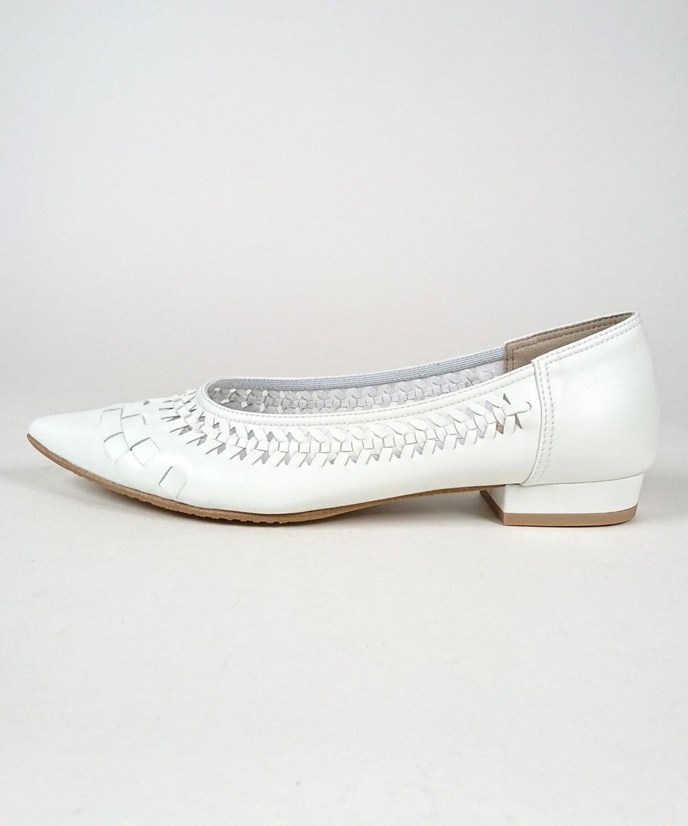 Dominic3 編み込みメッシュ ソフトパンプス 