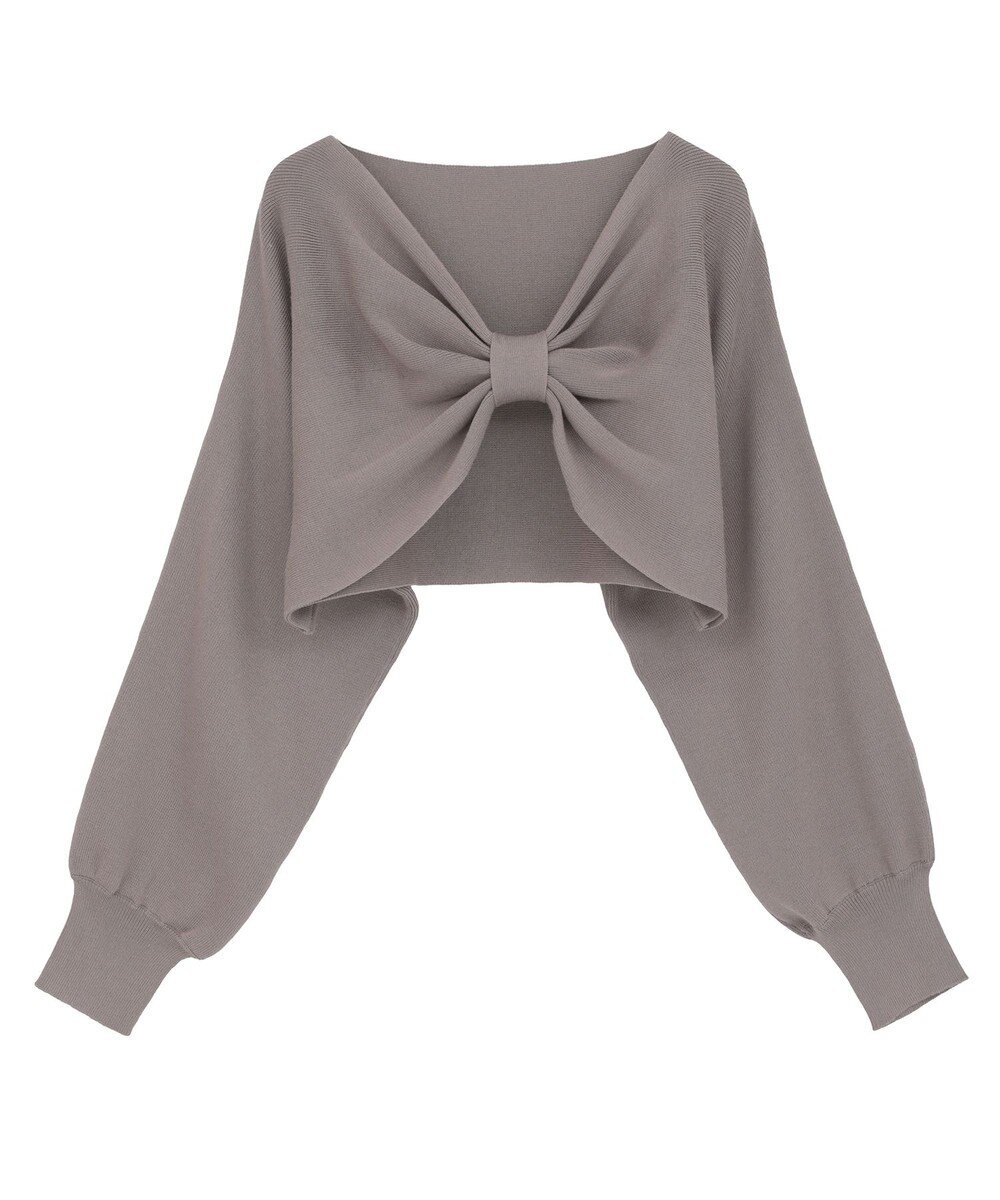 earth music&ecology 【WEB限定】リボンニットアンサンブル 