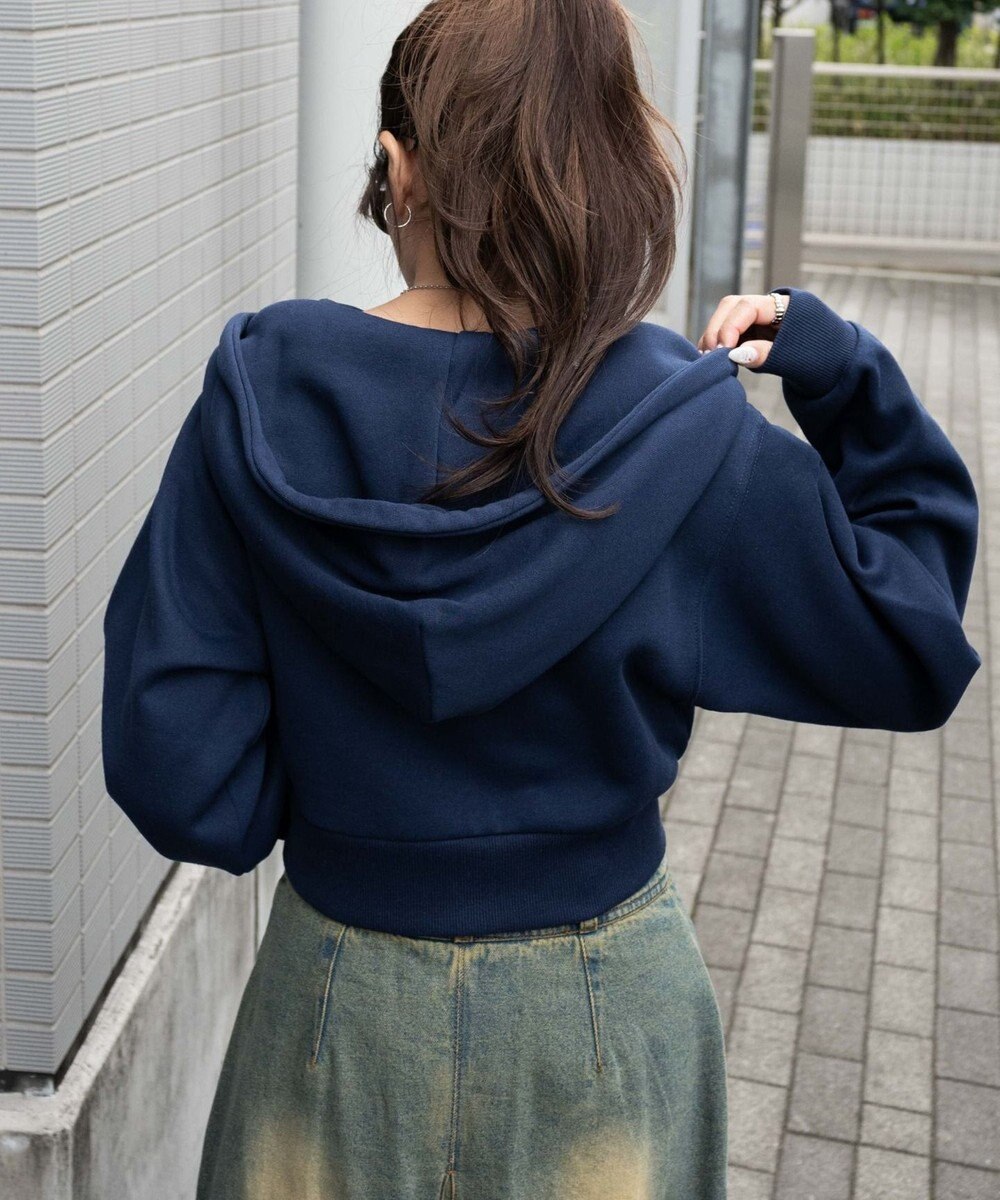 WEGO NEWYORK裏起毛ZIPパーカー 