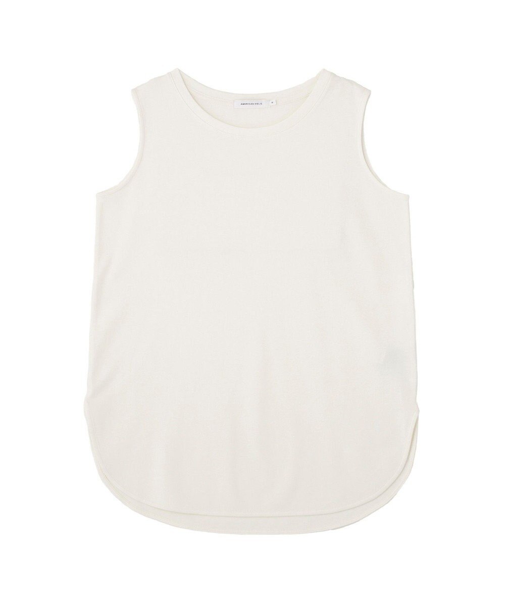 AMERICAN HOLIC ラウンドヘムタンクトップ 