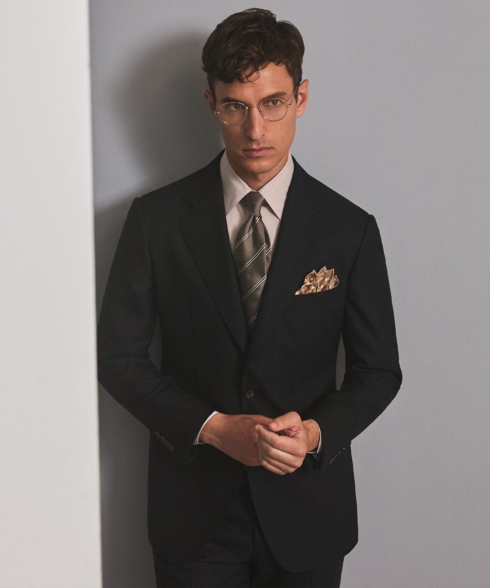 GOTAIRIKU  GOTAIRIKU別注【日本製】シルク ネクタイ_レジメンタル柄 