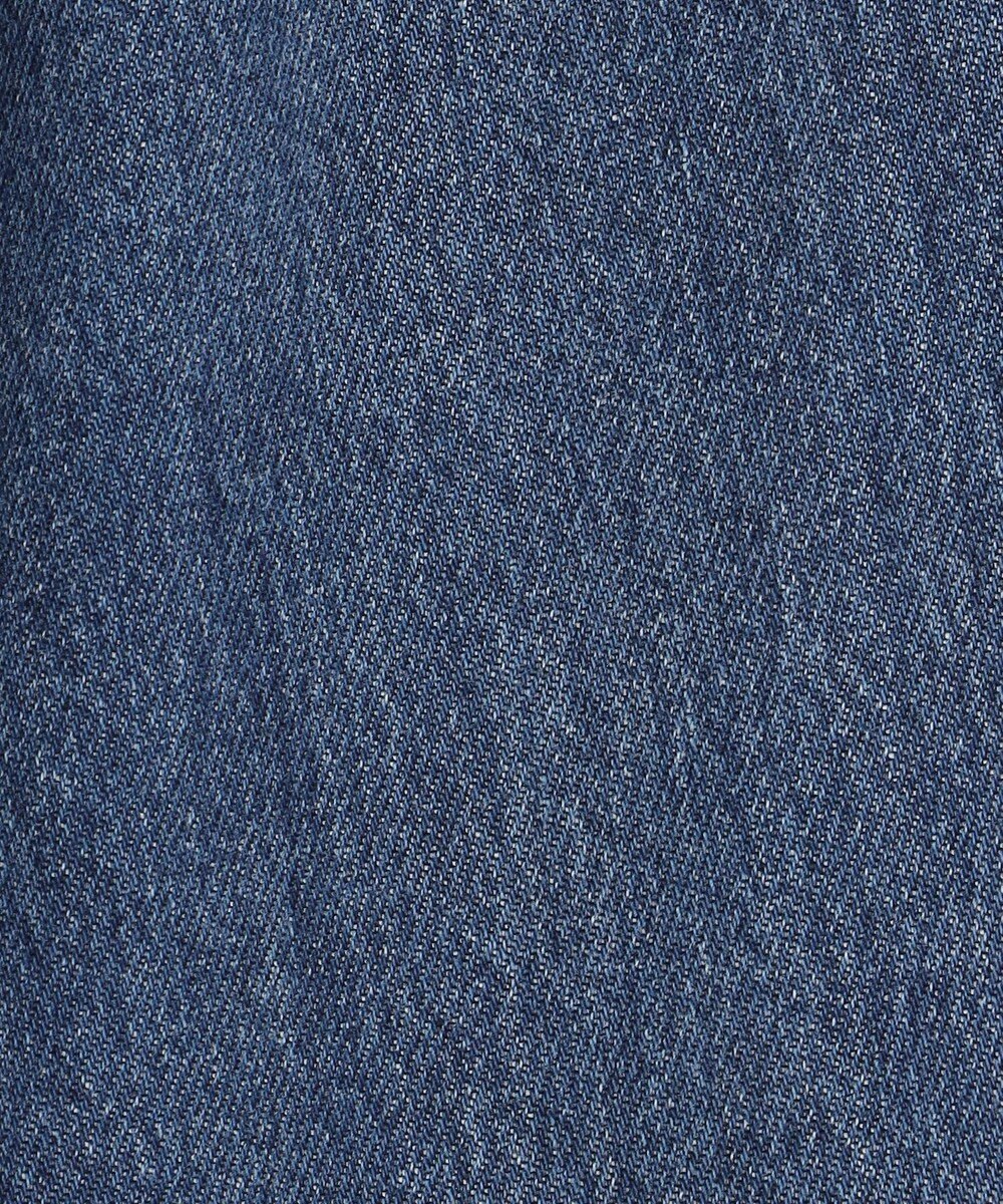 NAVE 【ReNAVE・洗える/軽量】ライトデニム ウエストギャザーパンツ 