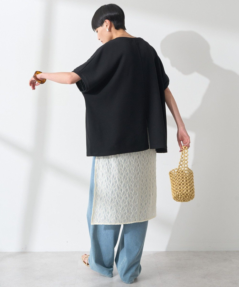 AMERICAN HOLIC ワッフルＡラインプルオーバー 