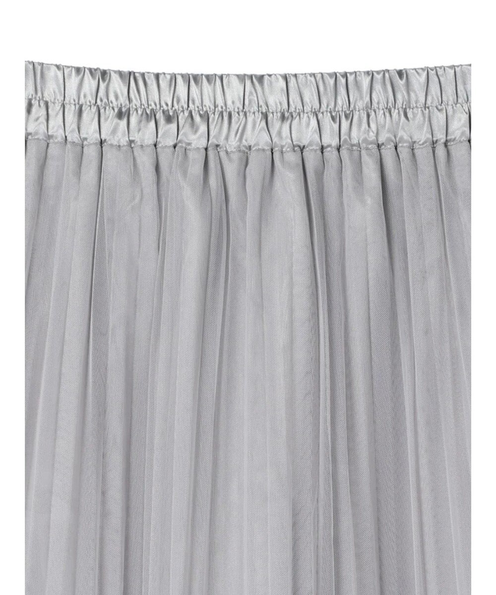 earth music&ecology チュールプリーツスカート 