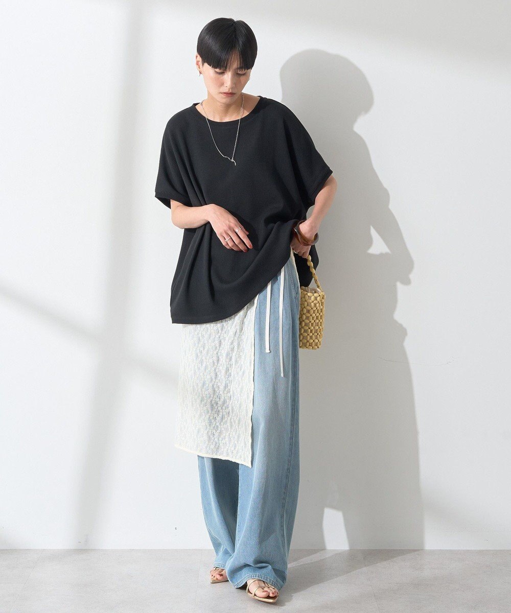 AMERICAN HOLIC ワッフルＡラインプルオーバー 