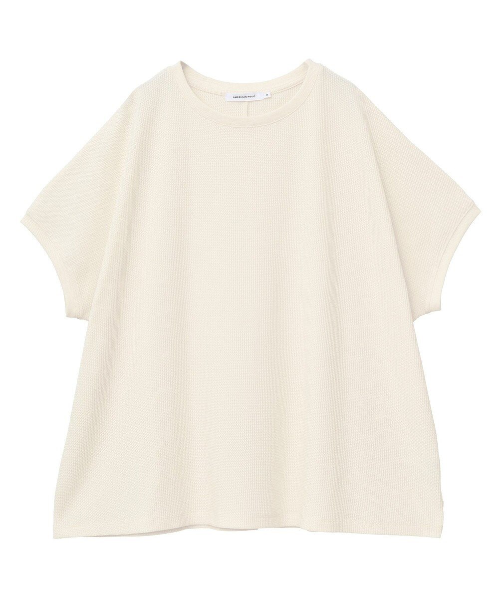 AMERICAN HOLIC ワッフルＡラインプルオーバー 