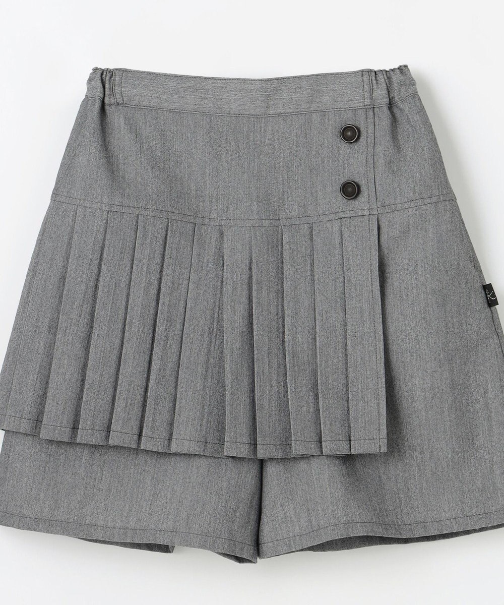 組曲 KIDS 【110-140㎝】プリーツ ショートパンツ 