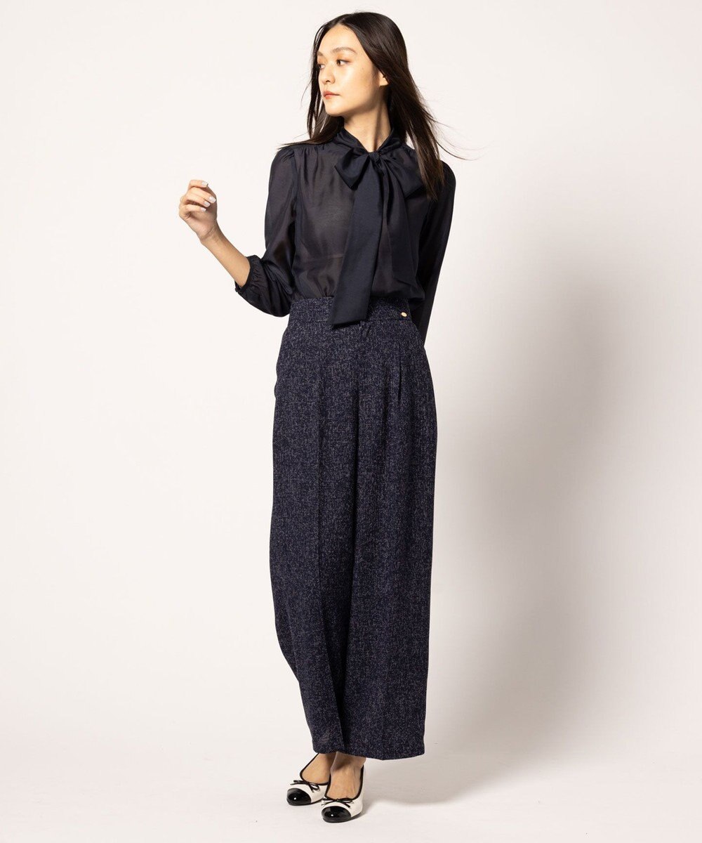 TOCCA 【洗える】MIST TWEED パンツ 