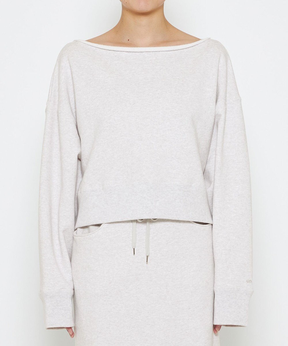 uncrave スウェット ショートトップス（uncrave WHITE） 