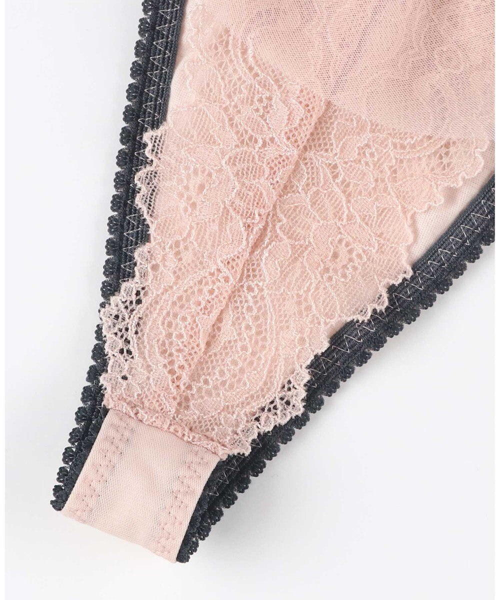 AMPHI Ｔバックショーツ 【stylist 4U スタイリストフォーユー】 BYJ383とペア くいこみにくい(バック) ソング ショーツ PYJ583 アンフィ／ワコール 