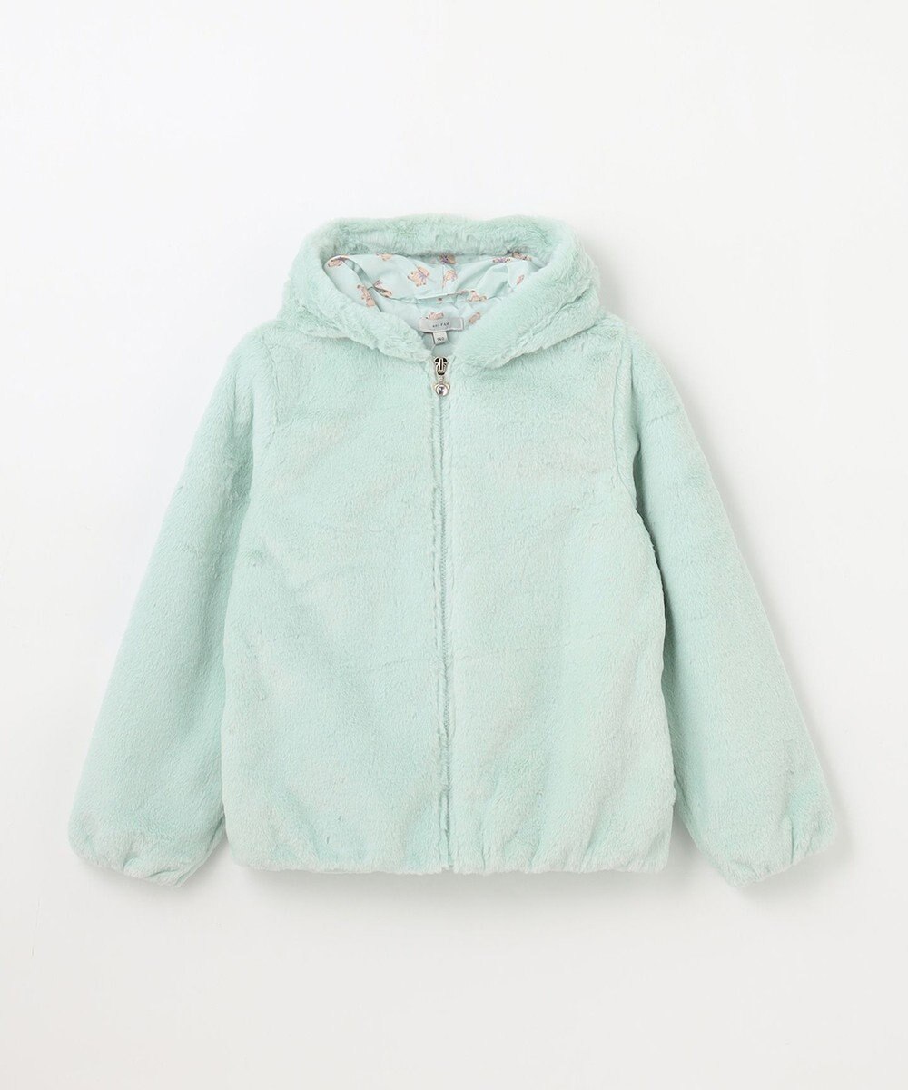 ANY KIDS アニマル耳 フェイクファー ブルゾン 