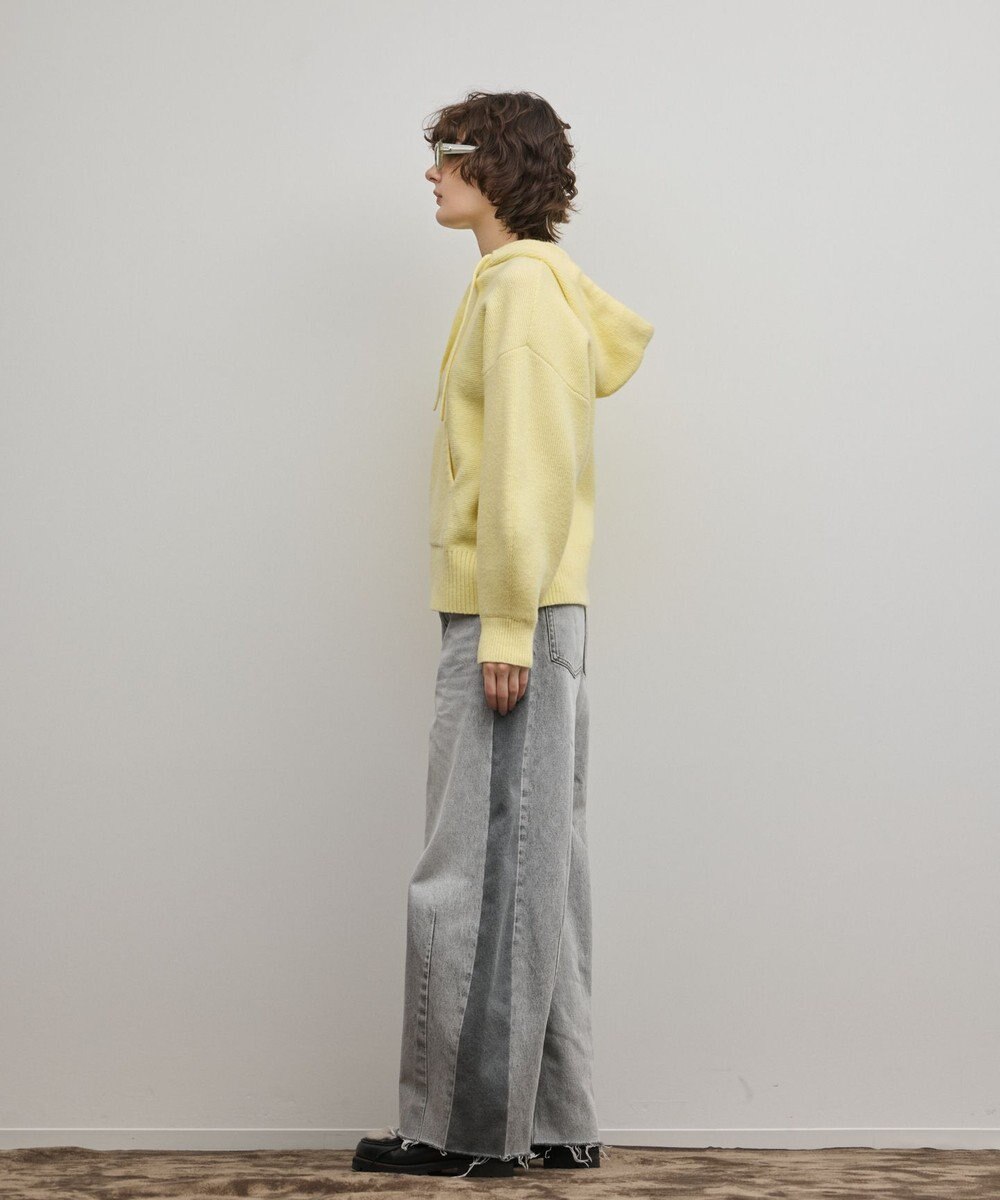 GRACE CONTINENTAL ガーターニットパーカー 