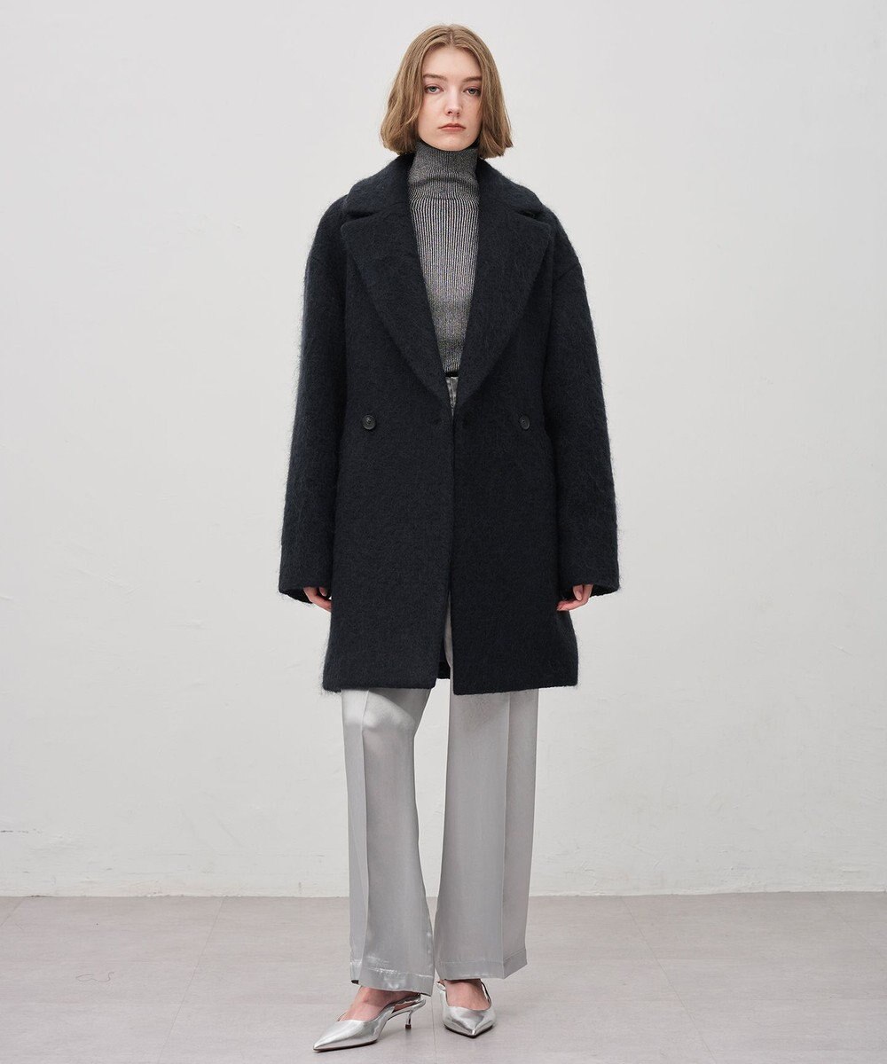 uncrave アセテートヴィンテージサテン ワイドパンツ 