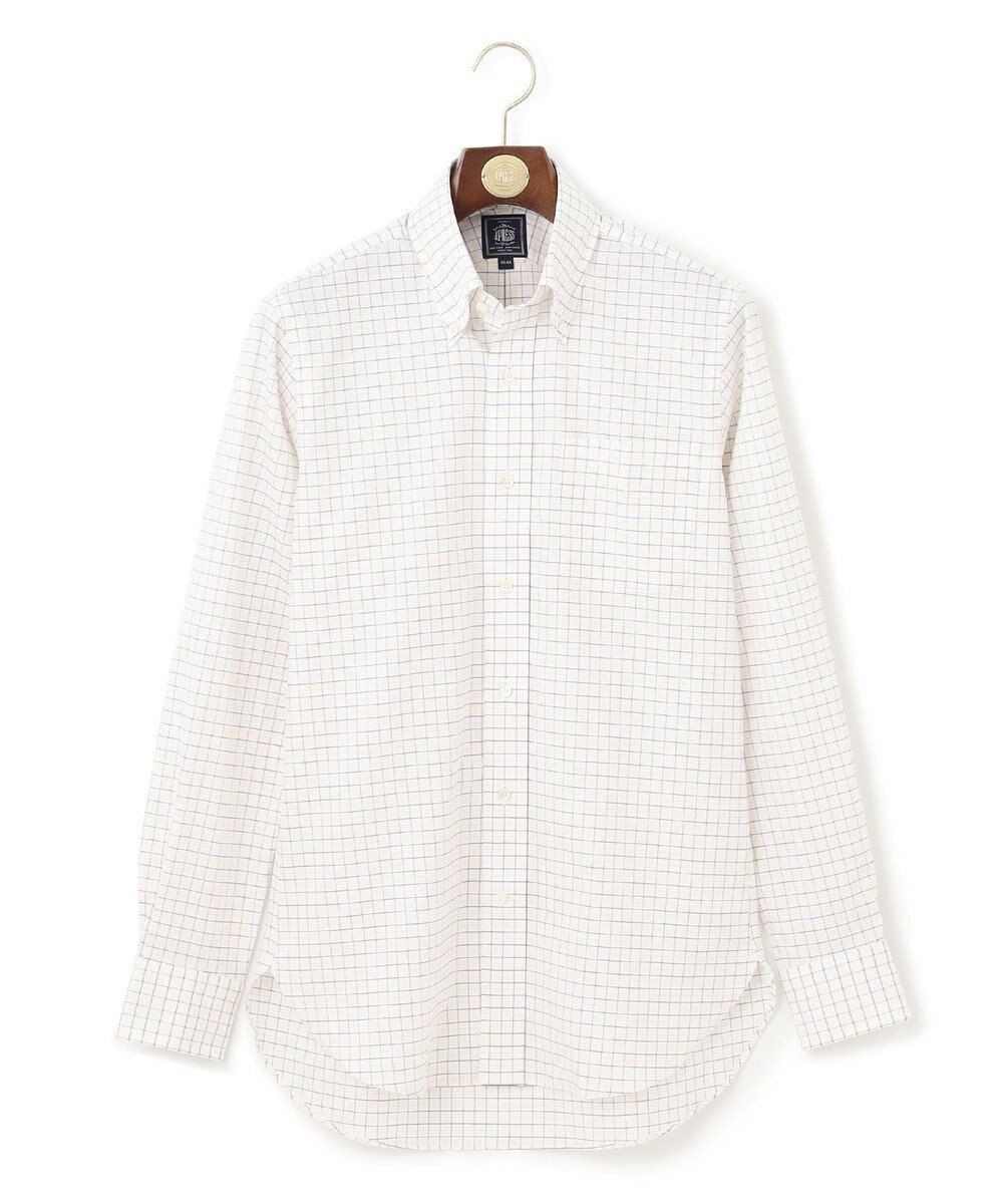 J.PRESS MEN 【PREMIUM PLEATS / 形態安定】ピンオックスタッタソールシャツ / B.D. 