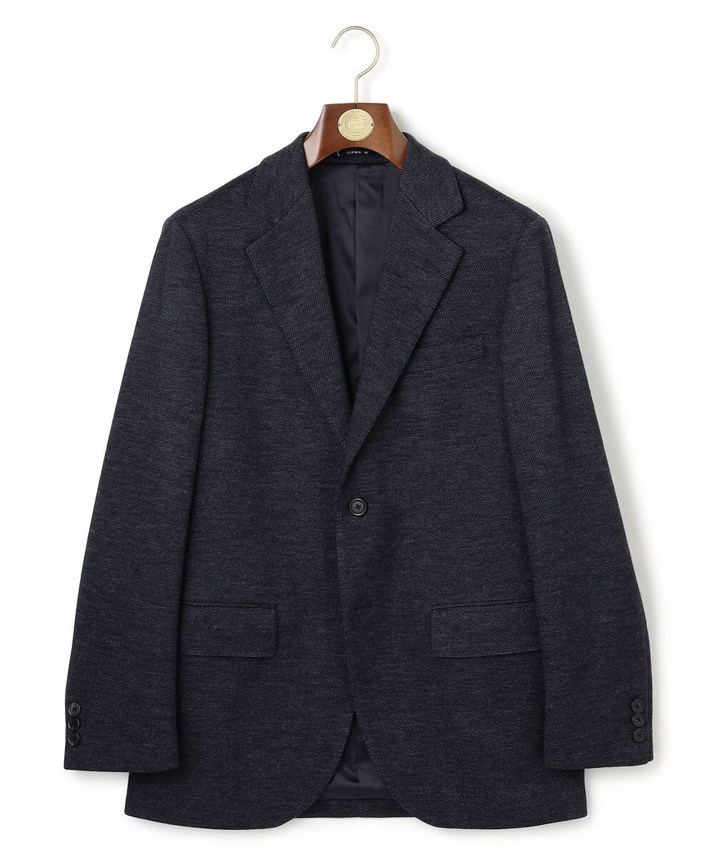 J.PRESS MEN 快適さとエレガンスを纏う【セットアップ対応 / ストレッチ】SOFAニット ハイグレードジャージー ジャケット 
