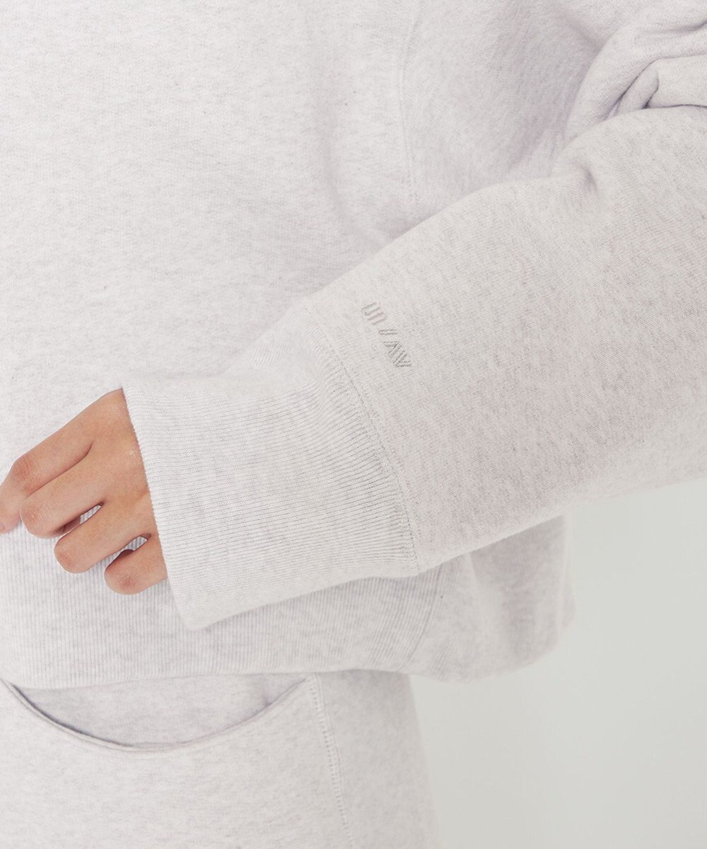 uncrave スウェット ショートトップス（uncrave WHITE） 