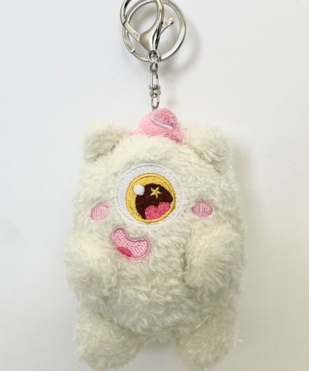 WEGO もこもこモンスターぬいぐるみキーホルダー 