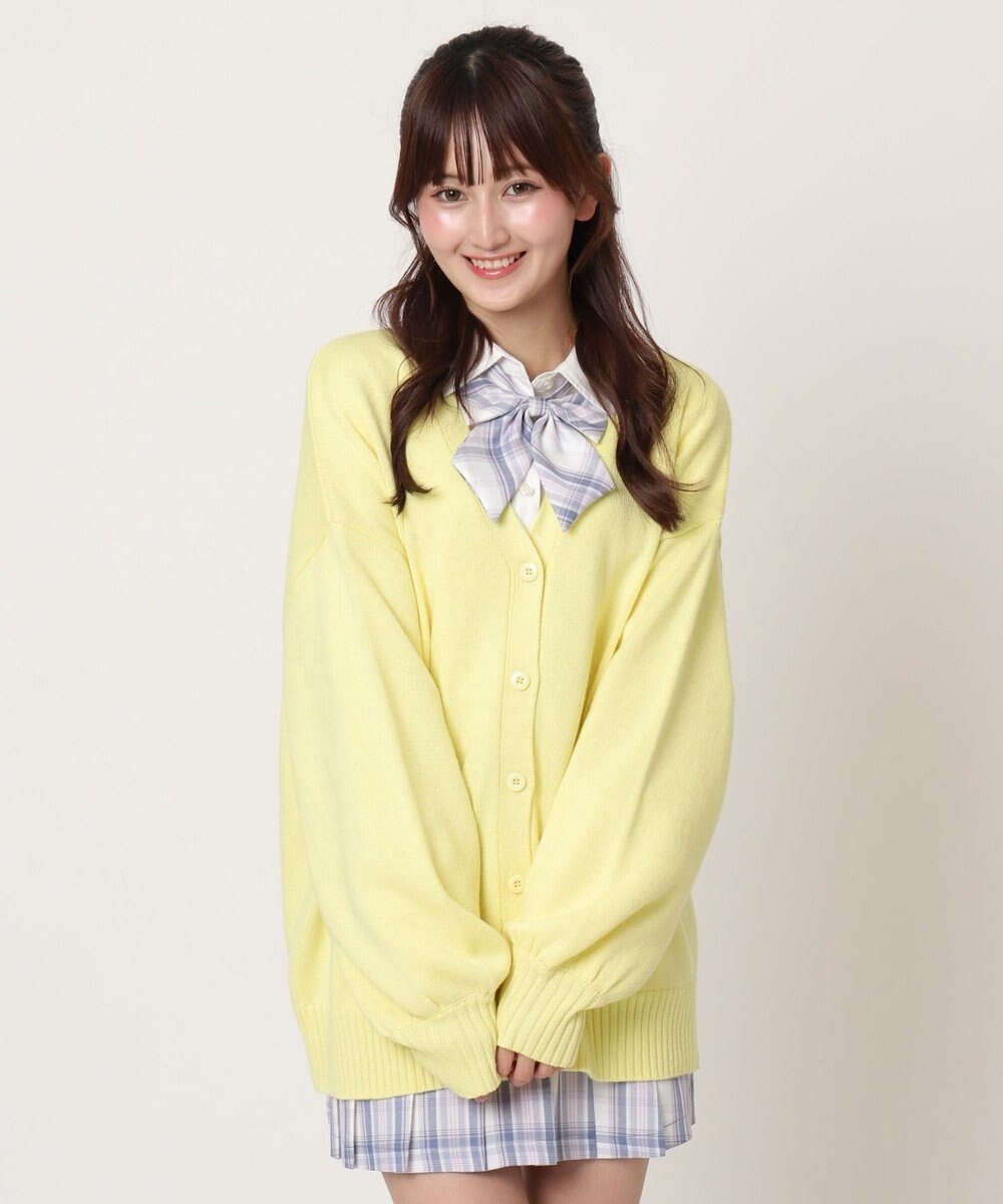 WEGO 【SCHOOL ITEM】ニットカーディガン 