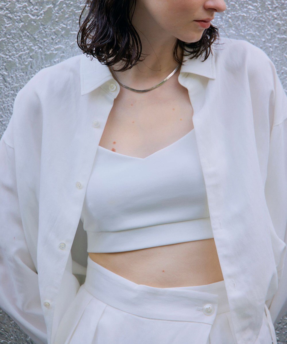 NAVE 【Nave・セットアップ可】ヴィスコースリネン シャツ 