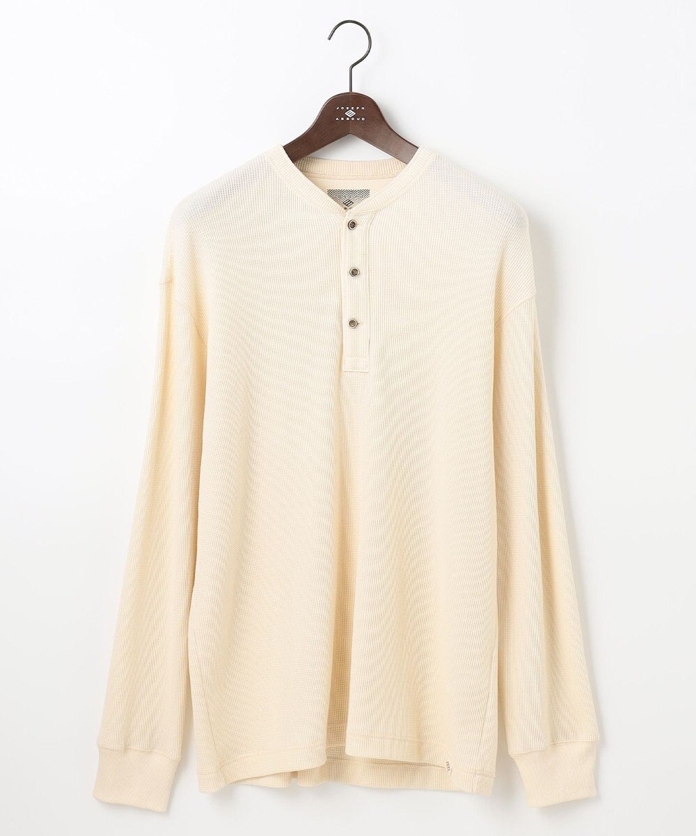 JOSEPH ABBOUD MOUNTAIN 【SPACE／UNISEX】OGコットンワッフル カットソー 