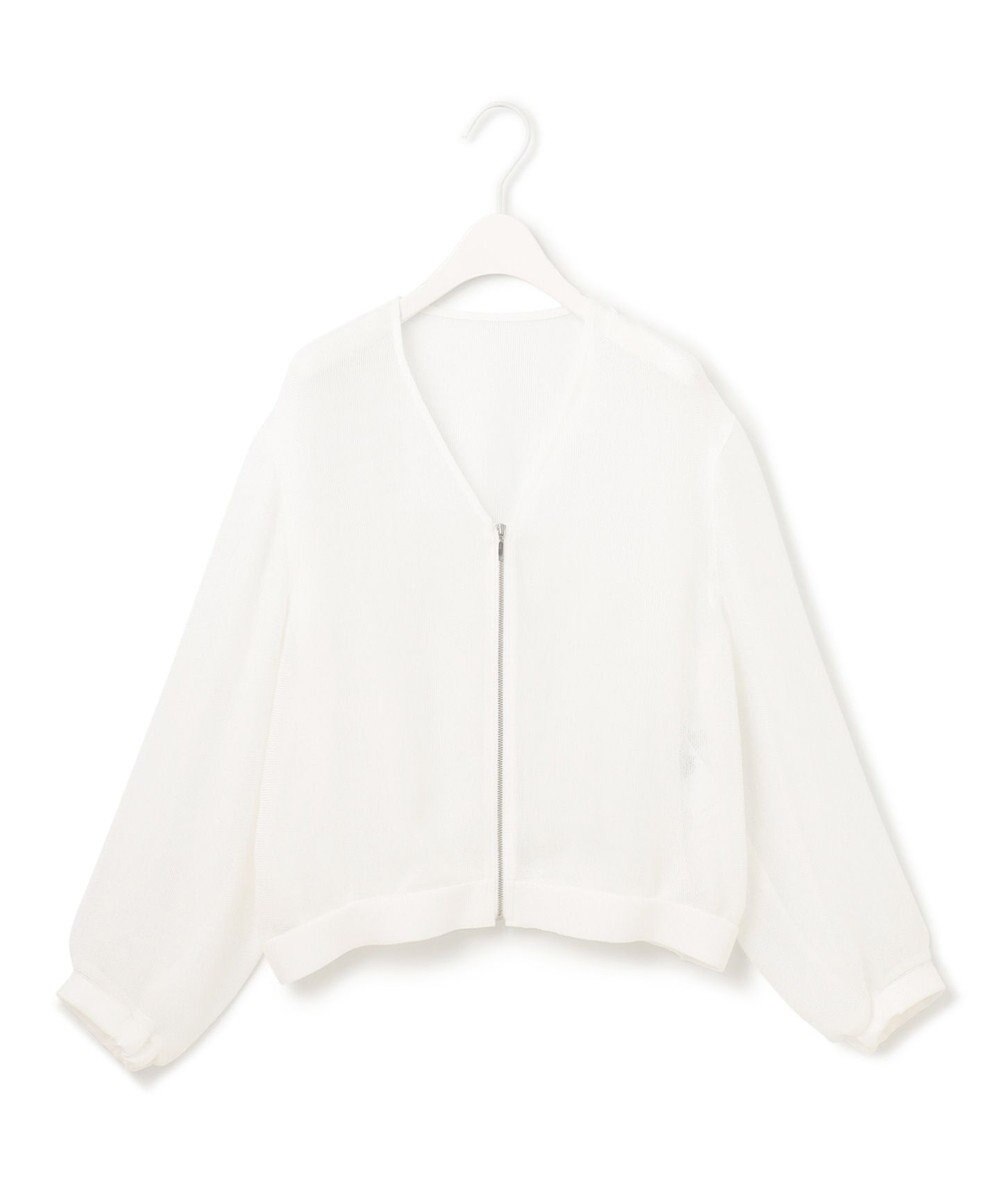 ICB L 【洗える】Ta/Peメッシュ ブルゾン 