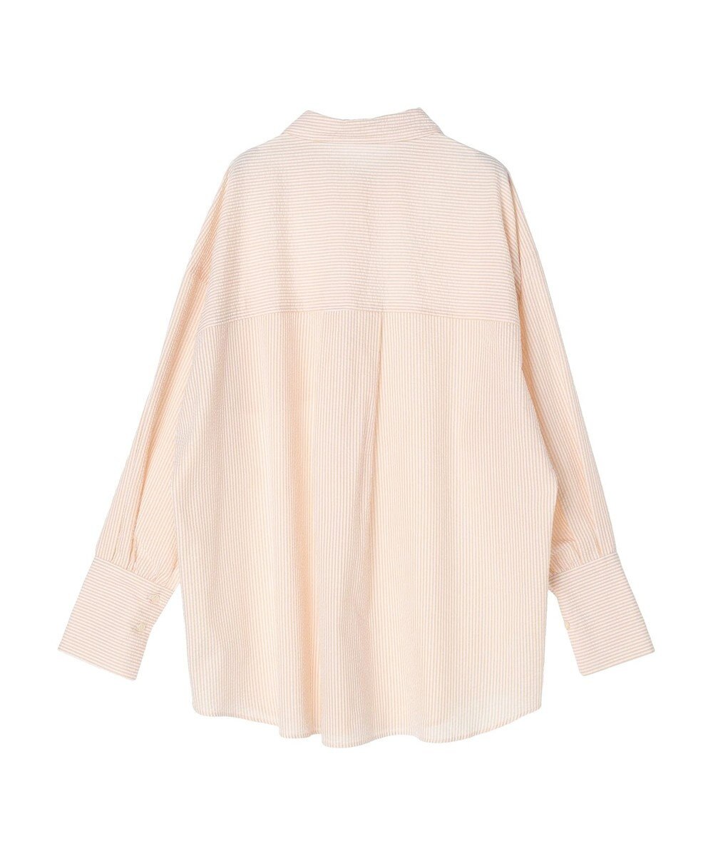 earth music&ecology サッカーストライプボーイズライクシャツ 