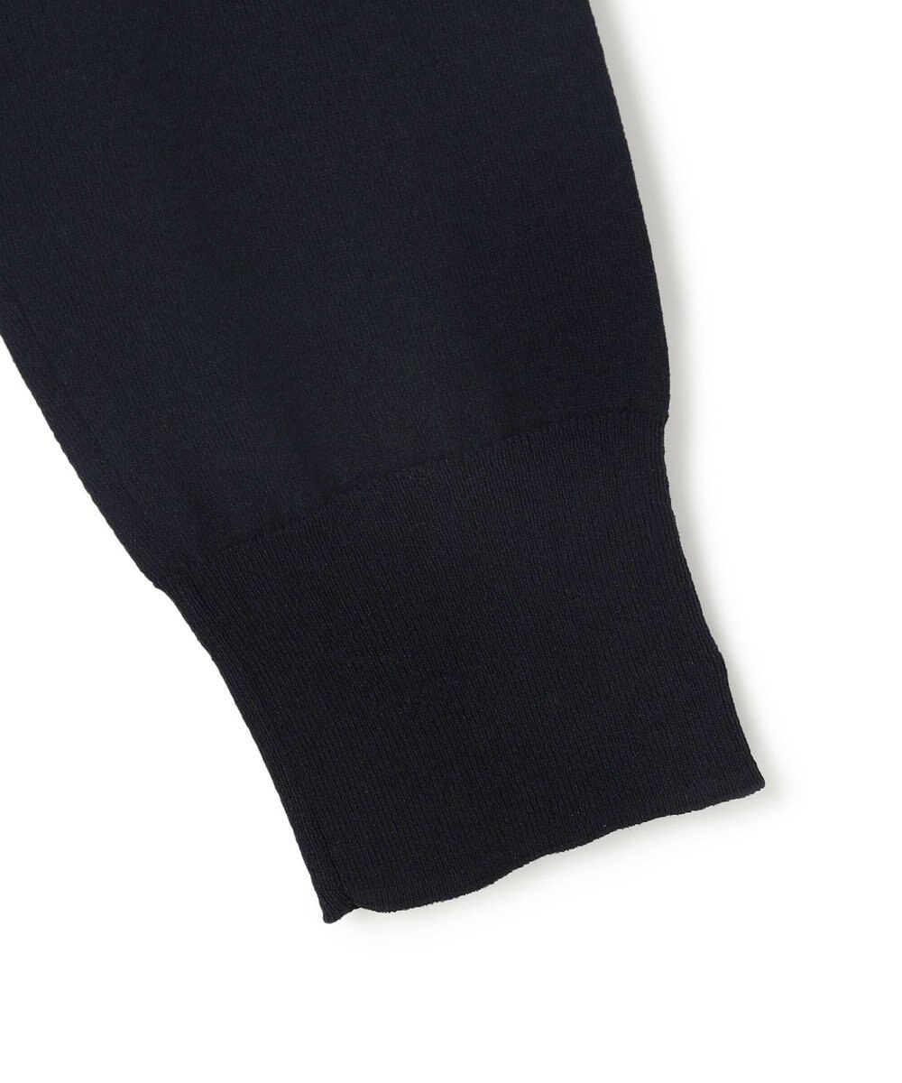 BEIGE， 【洗える】NADIA / バックオーガンジークルーネックカーディガン 