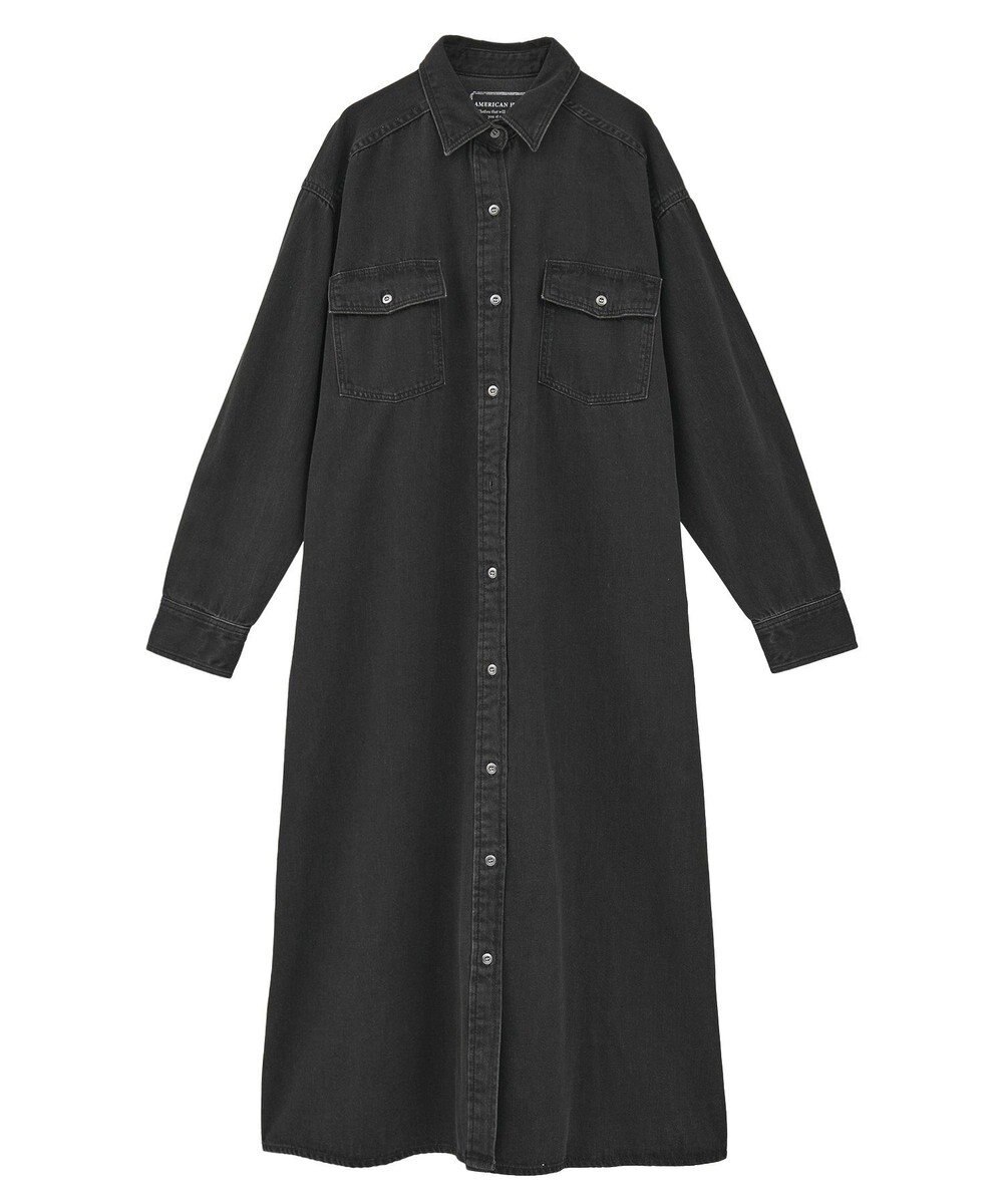 AMERICAN HOLIC デニムシャツワンピース 