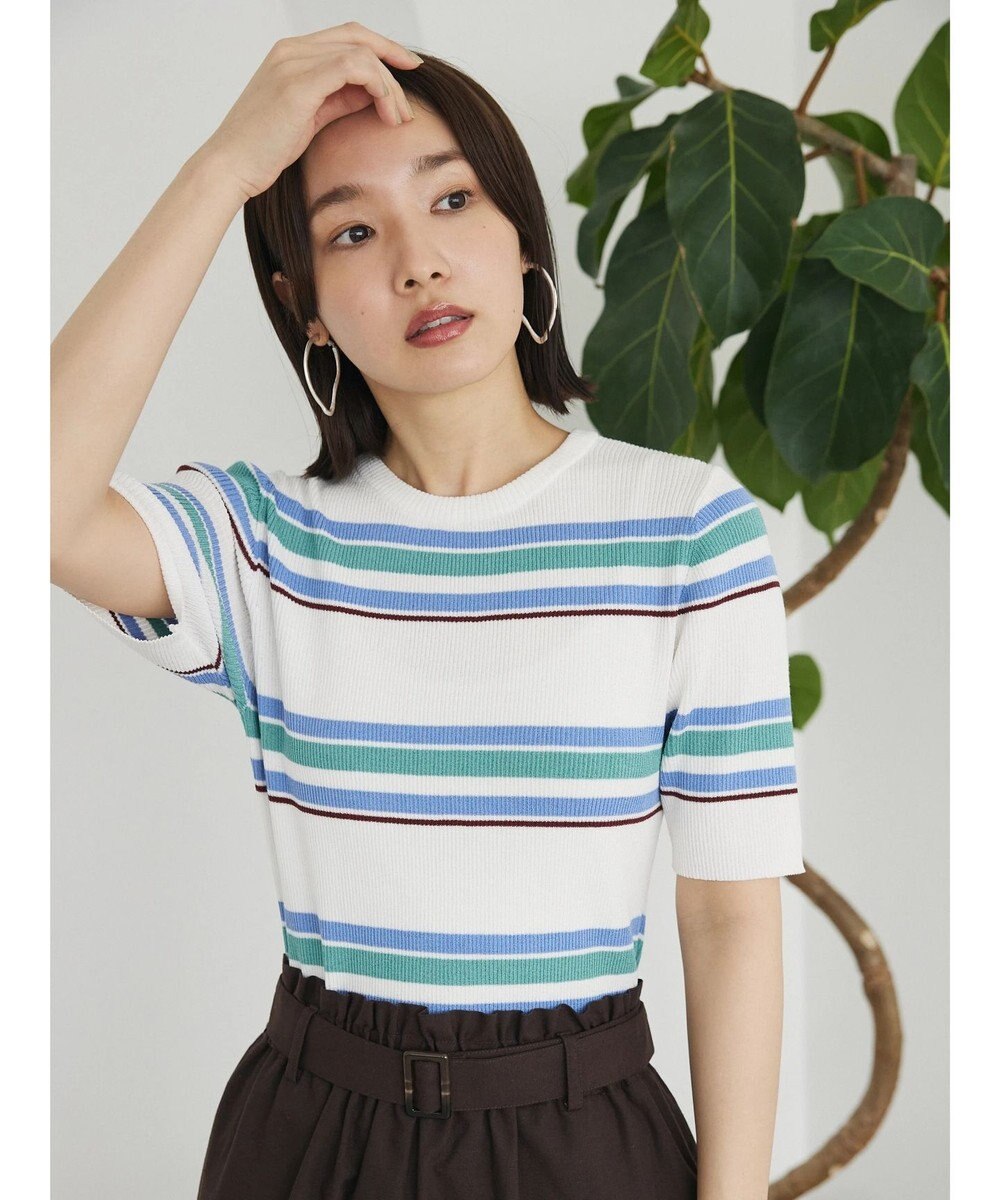 Green Parks 洗える　コンパクトニットプルオーバー 