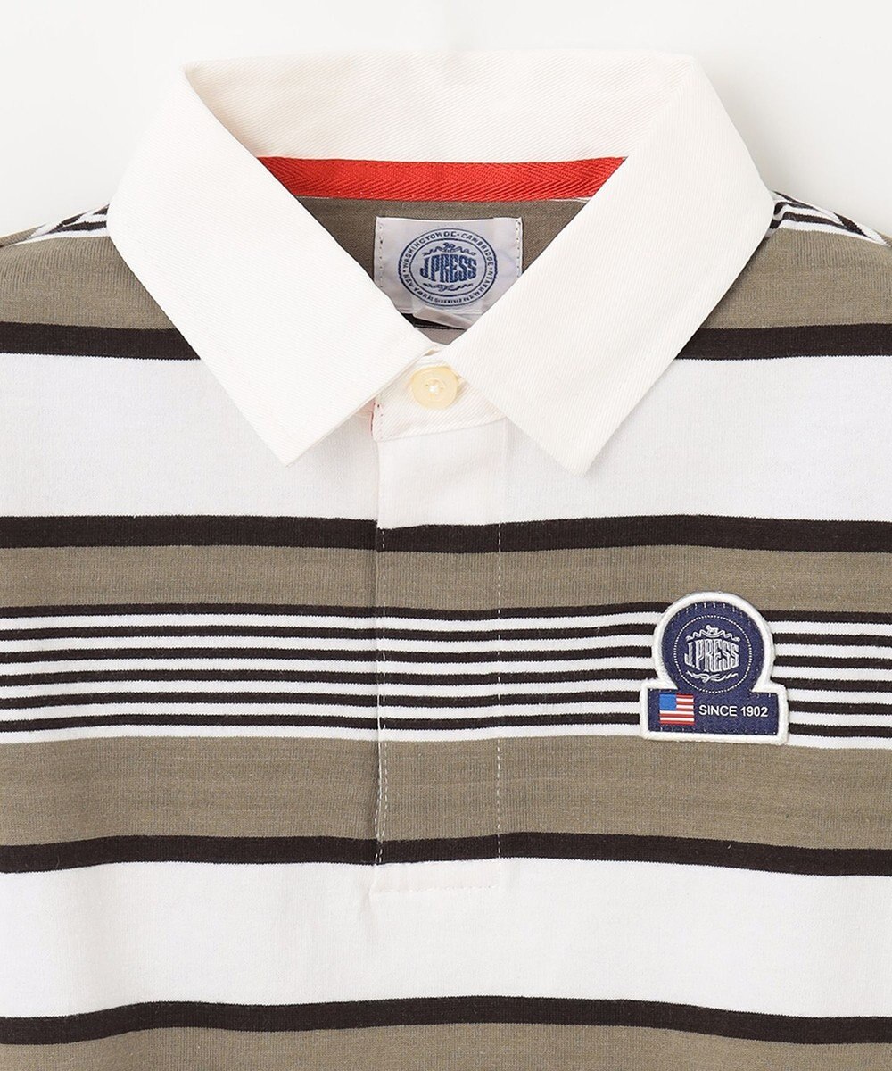 J.PRESS KIDS 【110-130cm】ボーダーポロシャツ 