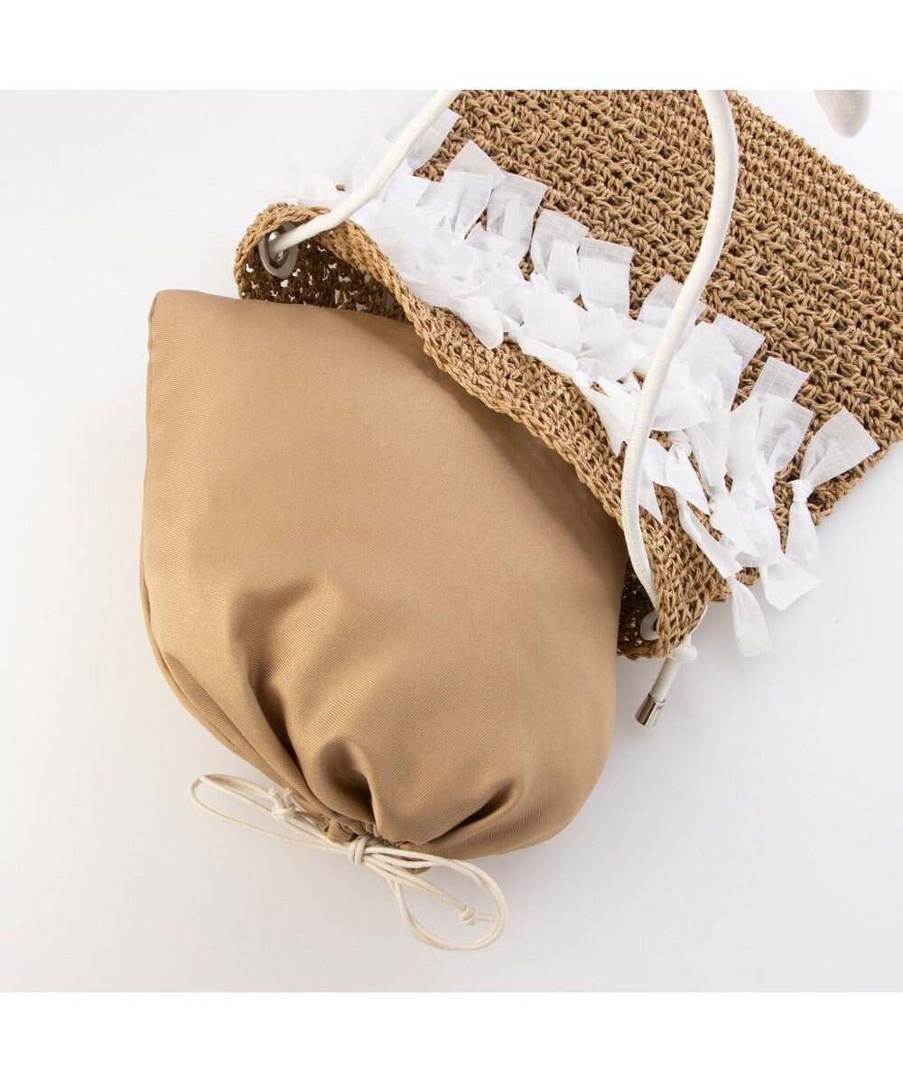 UNBILLION カシュカシュ cachecache / ペーパー手編みリボントート 