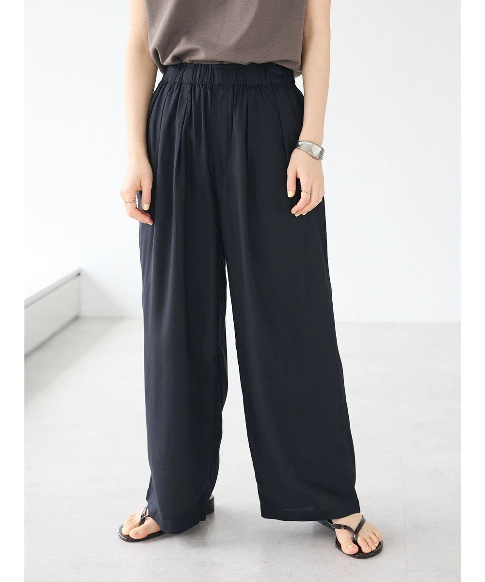 CRAFT STANDARD BOUTIQUE レーヨンワイドパンツ 