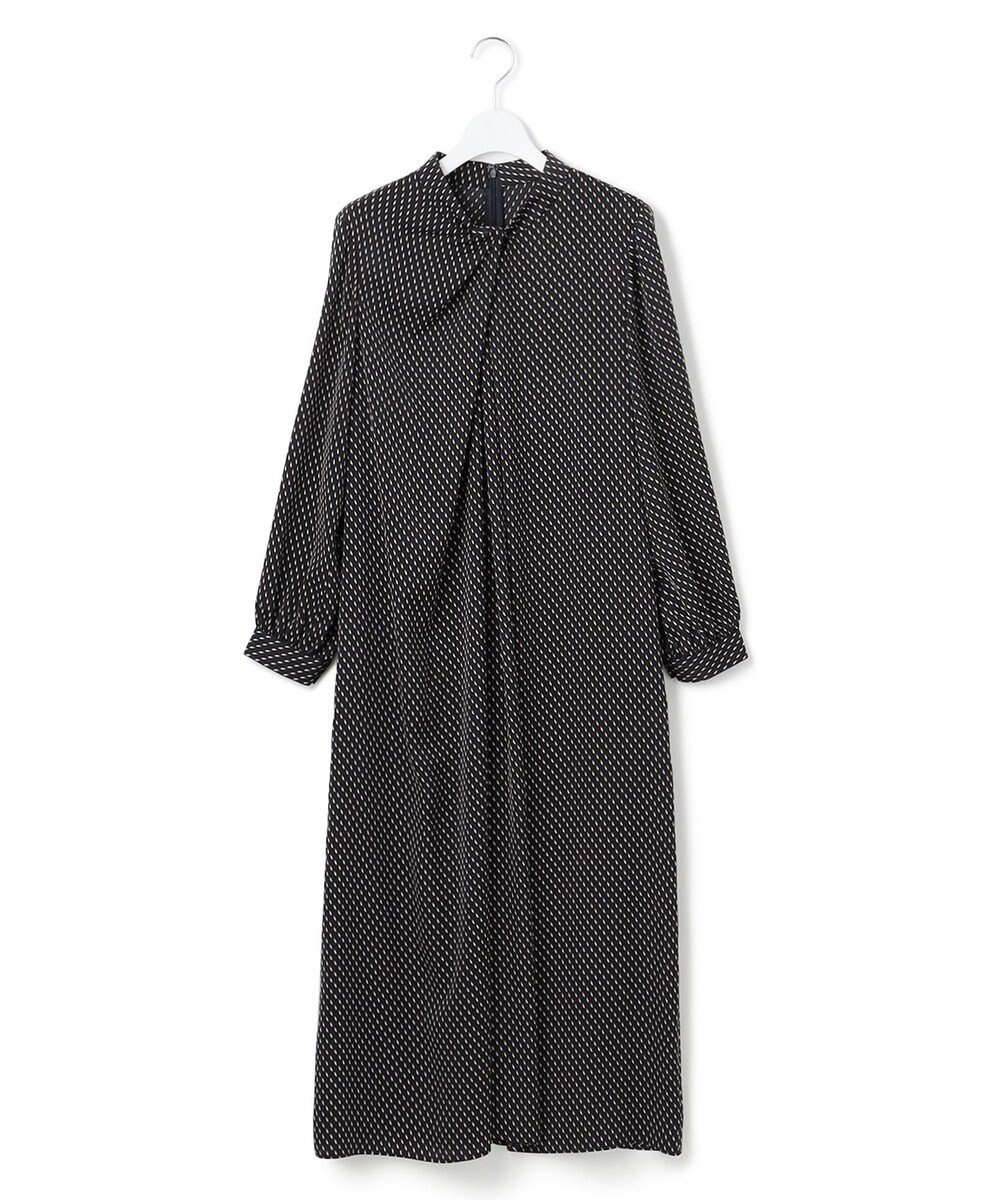 23区 S 【洗える】グラデーションドットプリント ワンピース 