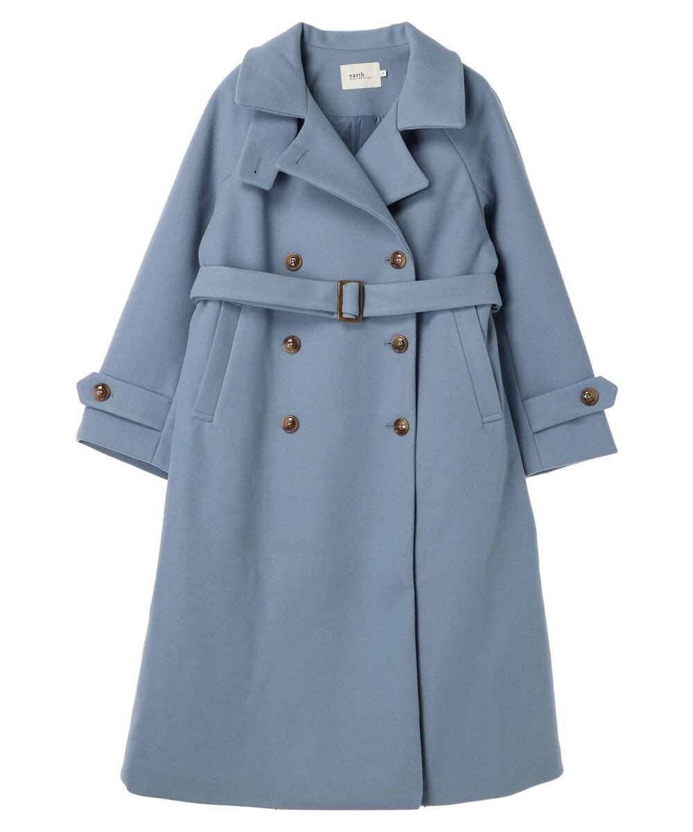 earth music&ecology ２ｗａｙカラーロングコート 
