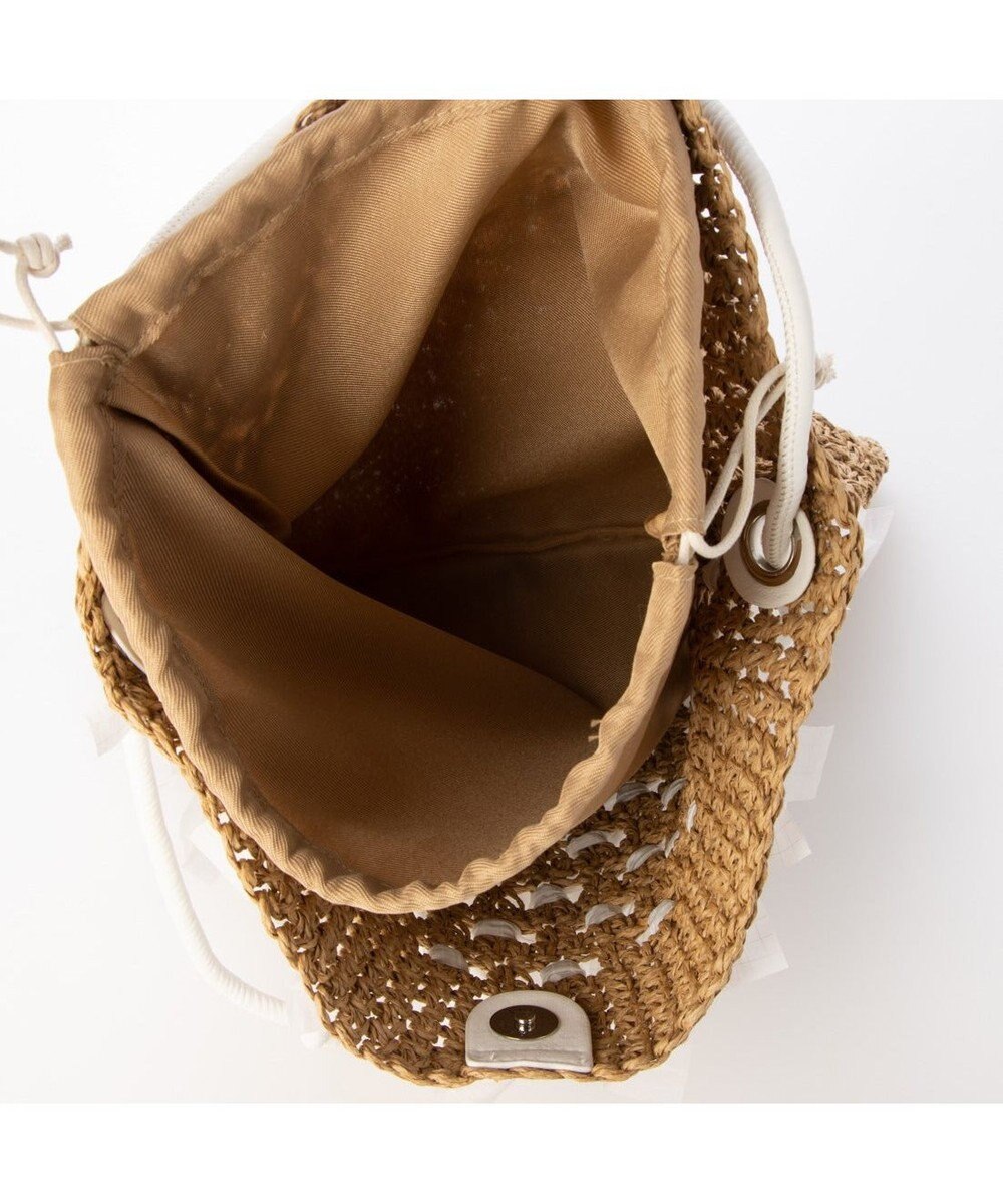 UNBILLION カシュカシュ cachecache / ペーパー手編みリボントート 