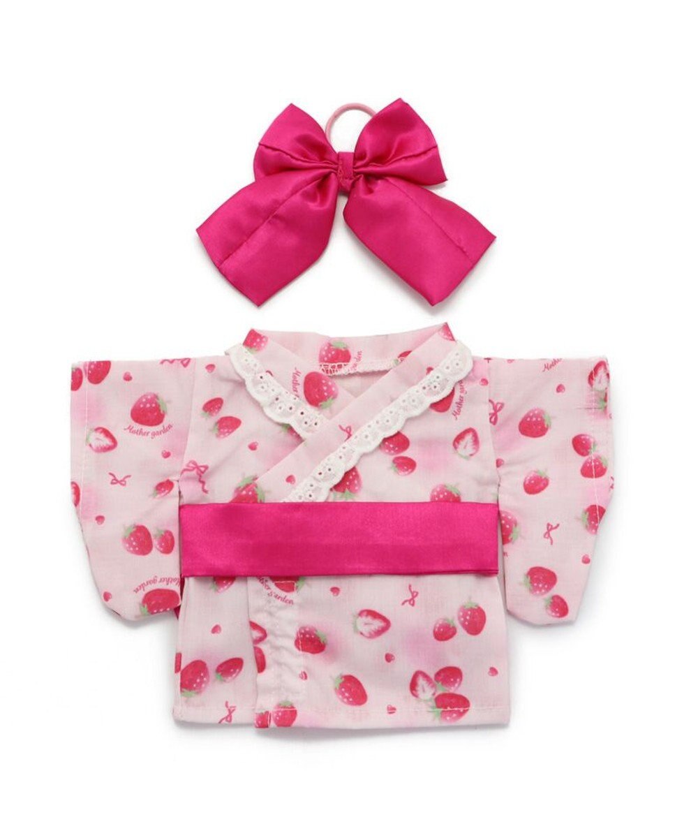 Mother garden プチマスコット Ｓサイズ 用 着せ替えお洋服 《 ユニコーン浴衣 / 野いちご浴衣 》 単品 