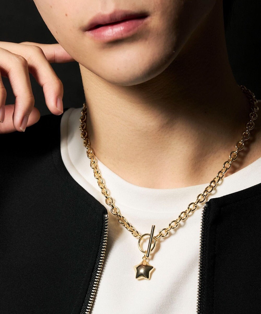 WEGO Mぷっくりモチーフネックレス 