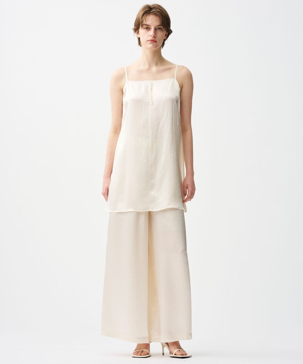 uncrave アセテートヴィンテージサテン キャミソールブラウス 