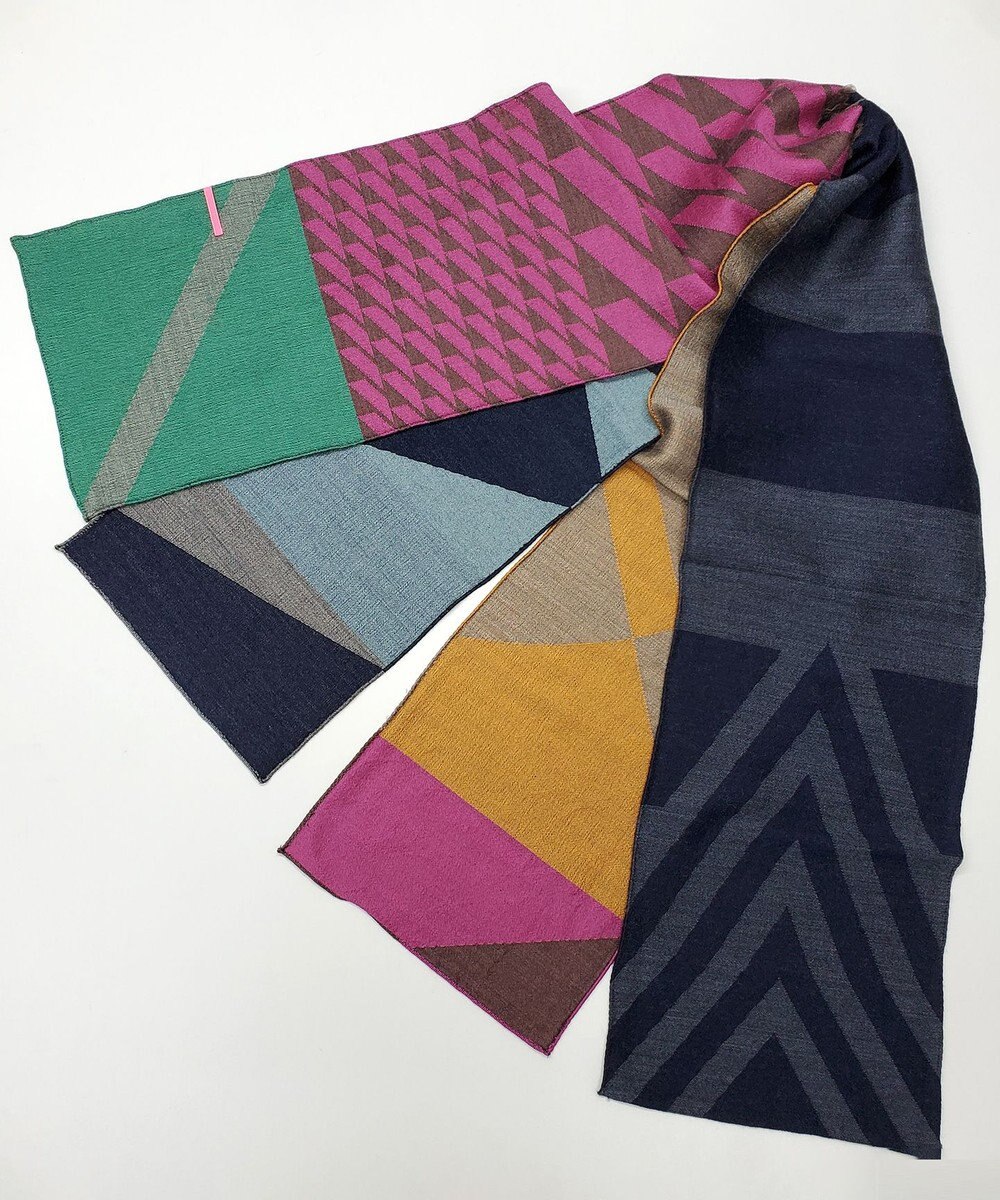 POLS ウールレイヤーストール 