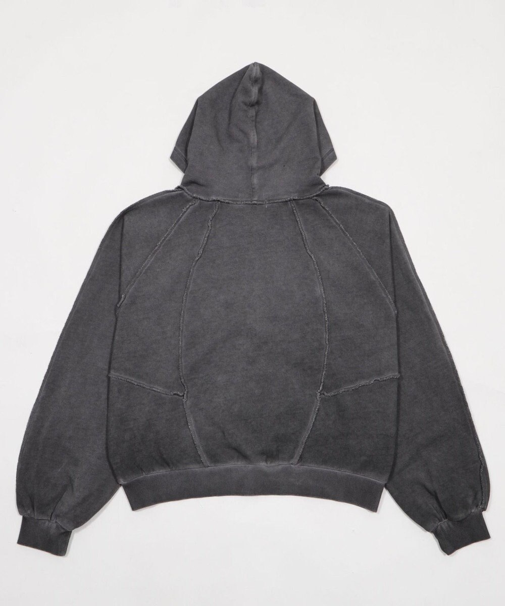 WEGO 【ユニセックス着用ITEM/MLサイズ展開】スウィッチングZIPパーカー 