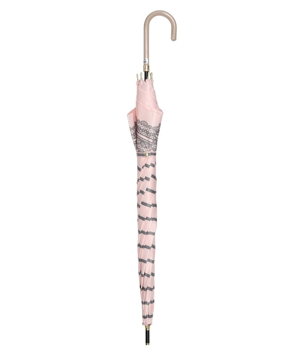 MOONBAT 【雨傘】ランバン　オン　ブルー (LANVIN en Bleu) ボーダー レース 長傘 