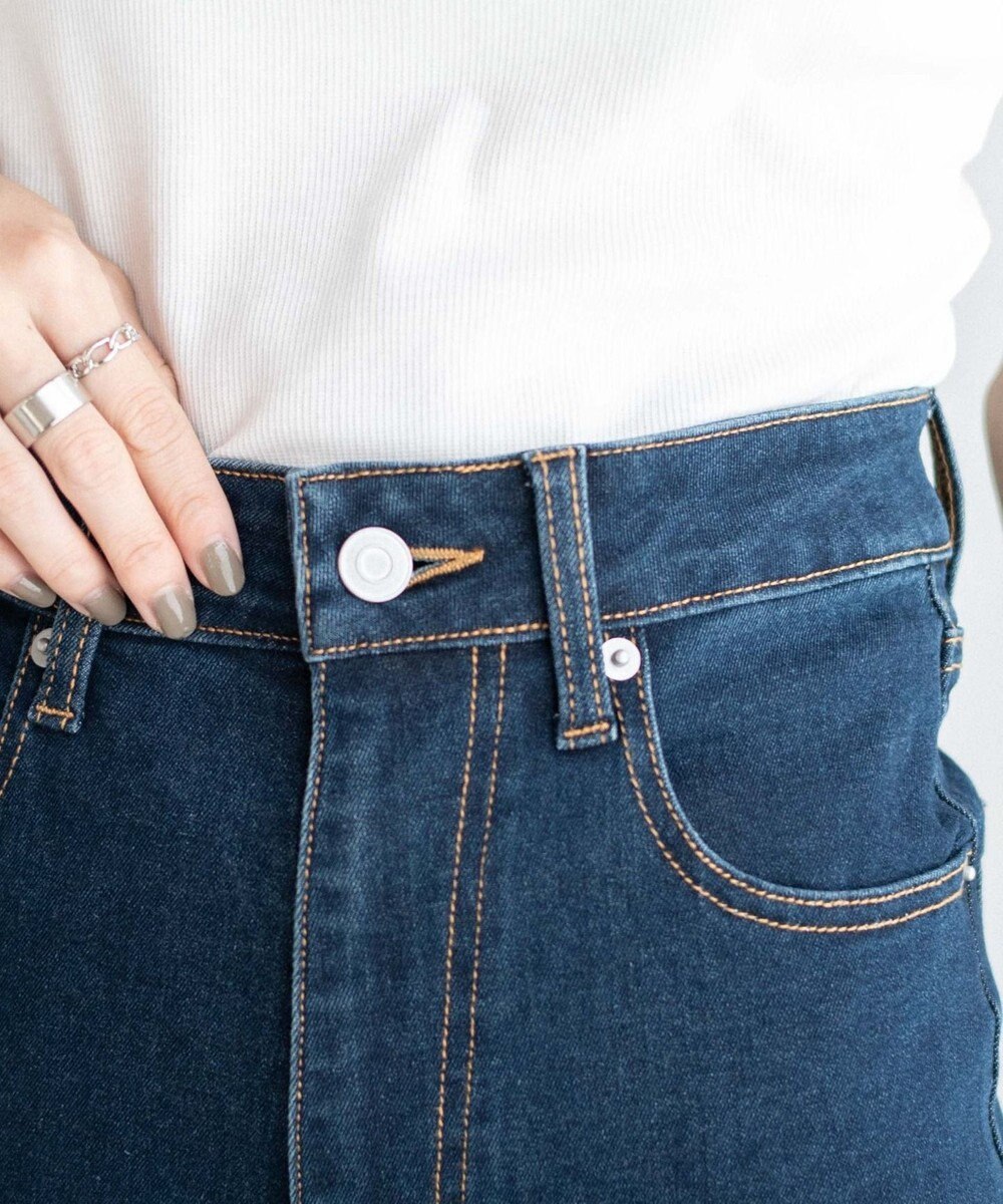 WEGO ハイウエストストレッチスキニーパンツ 