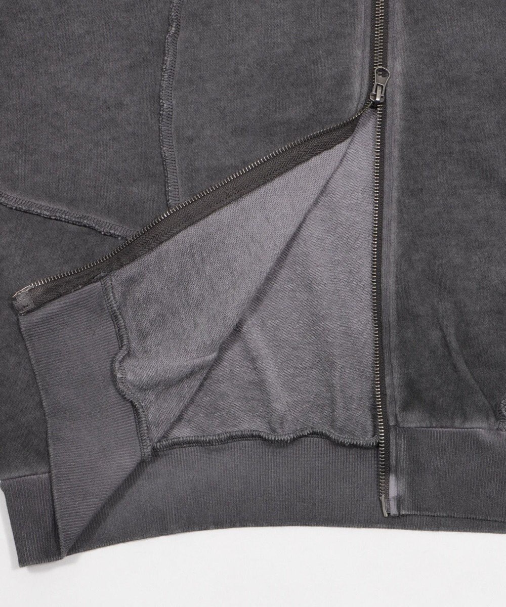 WEGO 【ユニセックス着用ITEM/MLサイズ展開】スウィッチングZIPパーカー 