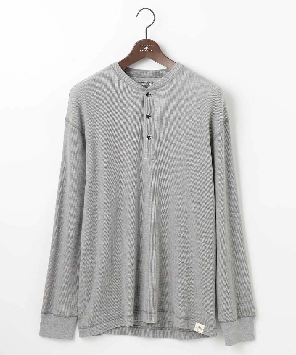 JOSEPH ABBOUD MOUNTAIN 【SPACE／UNISEX】OGコットンワッフル カットソー 