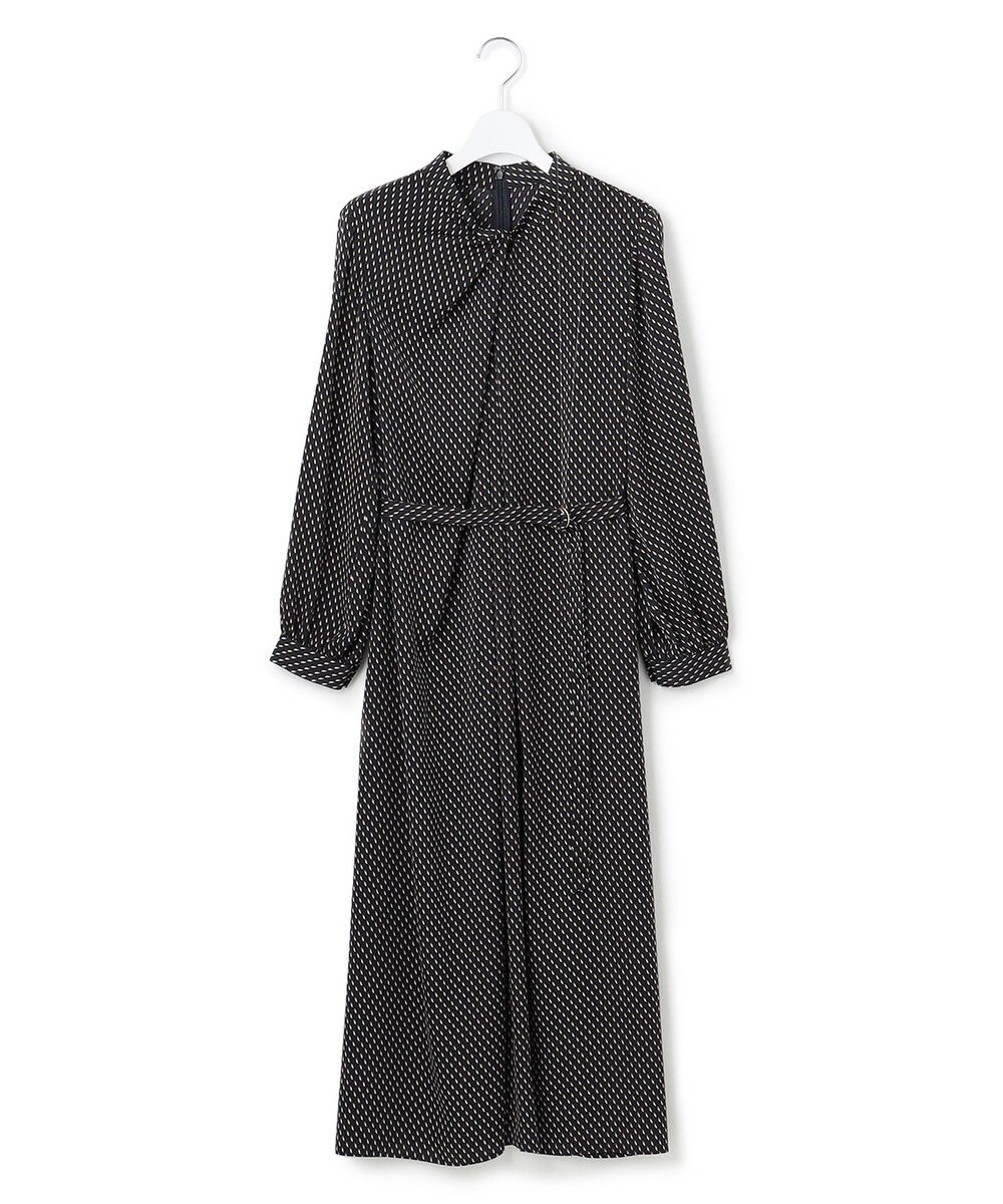 23区 S 【洗える】グラデーションドットプリント ワンピース 